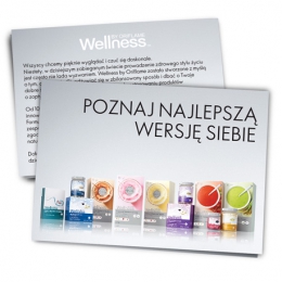 Ulotka Wellness - POZNAJ NAJLEPSZĄ WERSJĘ SIEBIE