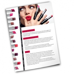 Plakat produktowy THE ONE Colour Unlimited UltraFix Lipstick.