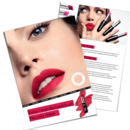 Ulotka prospektingowo-produktowa THE ONE_Colour_Unlimited_UltraFix_Lipstick