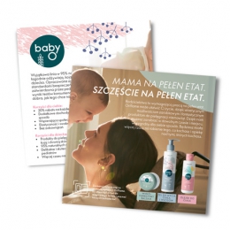 Ulotka prospektingowo-produktowa BABY O